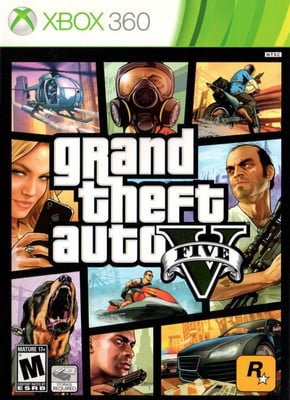 Grand Theft Auto V ROM ISO Xbox 360 Portada