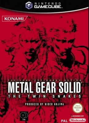 Metal Gear Solid The Twin Snakes ROM GameCube Portada