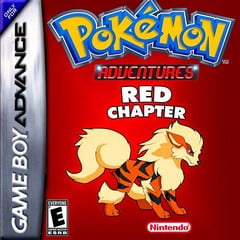 Pokémon Adventure Red Chapter Rom GBA Portada