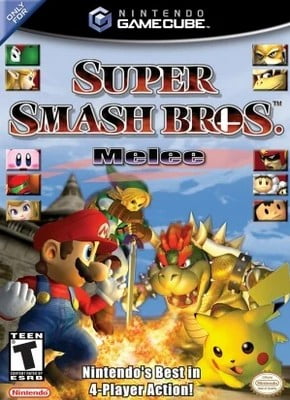 Super Smash Bros. Melee ROM GameCube Portada
