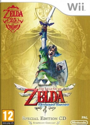 The Legend of Zelda Skyward Sword ROM Nintendo Wii Portada