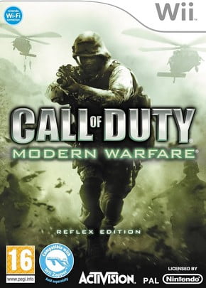 Call of Duty Modern Warfare Reflex Edition (ROM) Nintendo Wii Portada