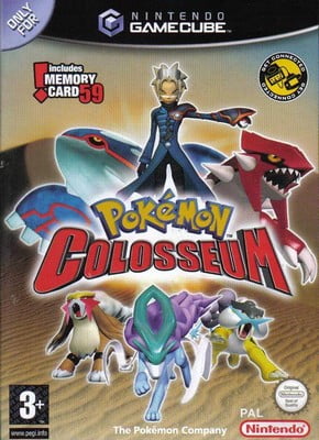 Pokémon Colosseum ROM GameCube Portada