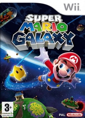 Super Mario Galaxy ROM Nintengo Wii Portada