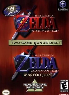 The Legend of Zelda Ocarina of Time - Master Quest ROM GameCube Portada